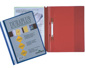 Mape - truvjs A4, ar kabatm, sarkana, Durable